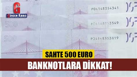 Sahte 500 euro